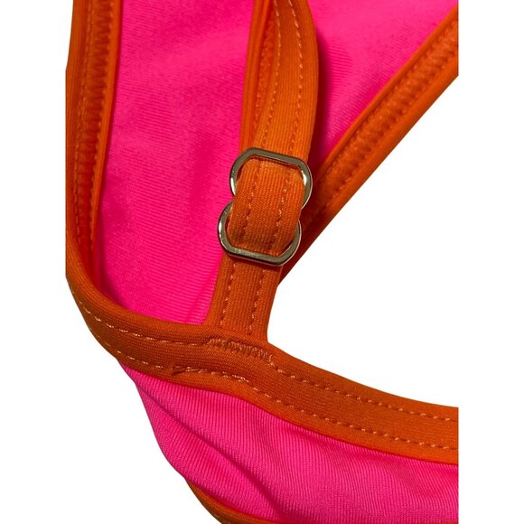 Kate Spade‎ New York Size L Contrast Solids Underwire Bikini – Pink & Orange NEW - Picture 10 of 11